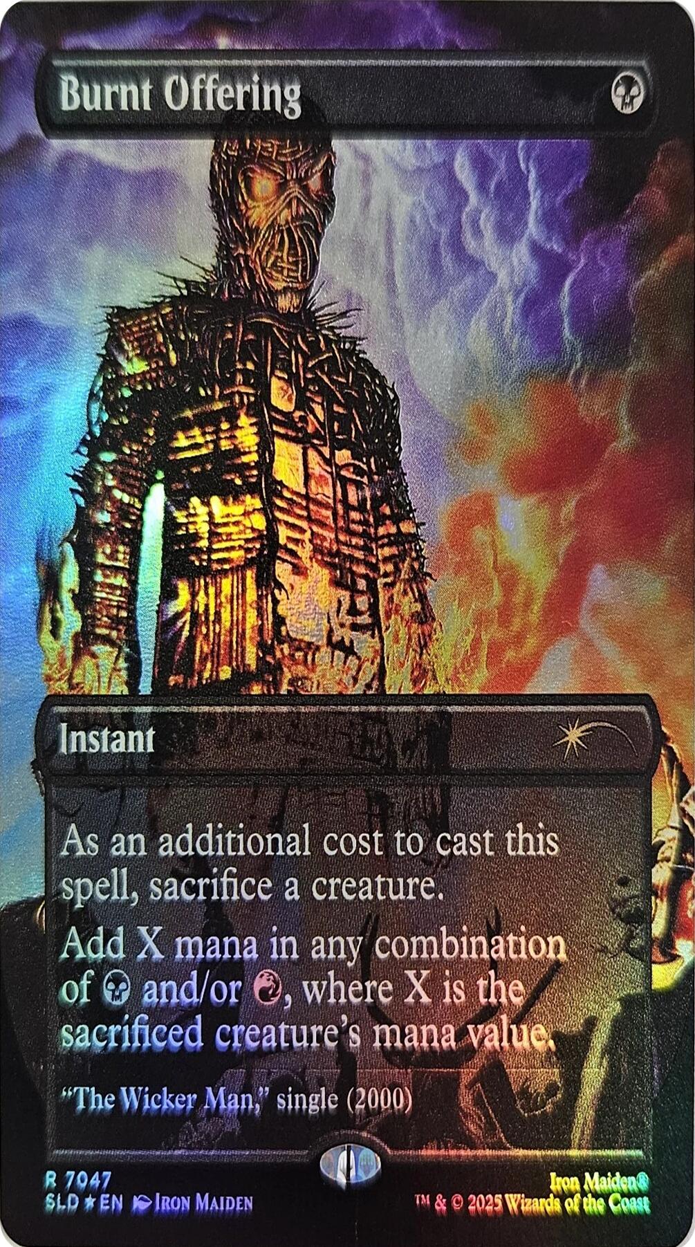 Burnt Offering (Rainbow Foil) [Secret Lair Drop Series] | Total Play
