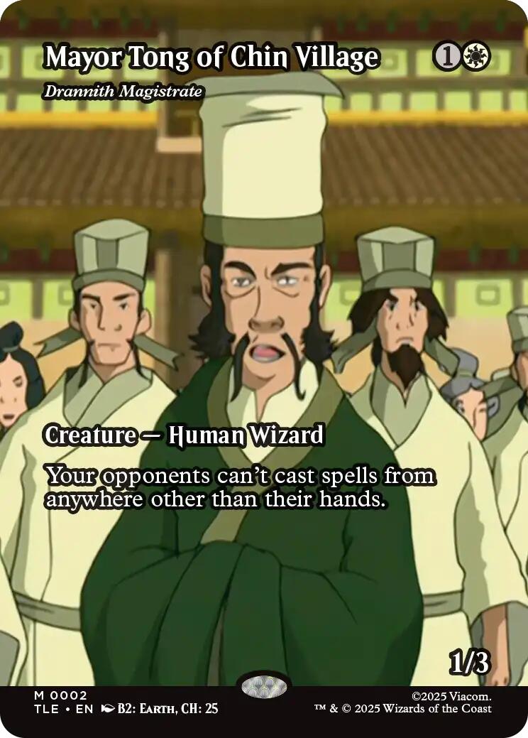 Mayor Tong of Chin Village - Drannith Magistrate (Borderless) [Avatar: The Last Airbender: Eternal-Legal] | Total Play