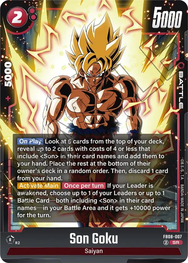 Son Goku (FB08-007) [Saiyan's Pride] | Total Play