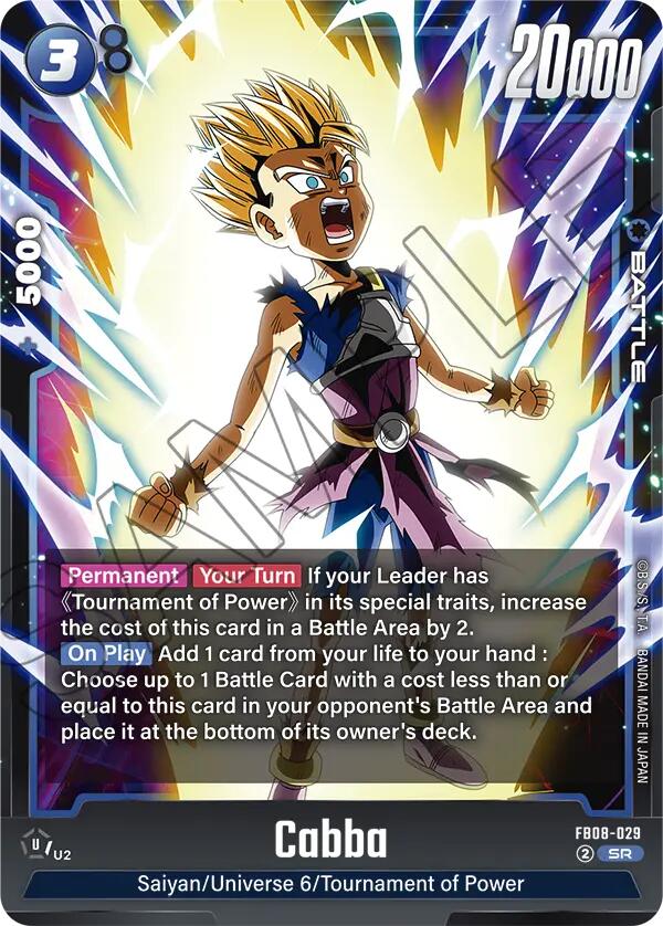Cabba (FB08-029) [Saiyan's Pride] | Total Play