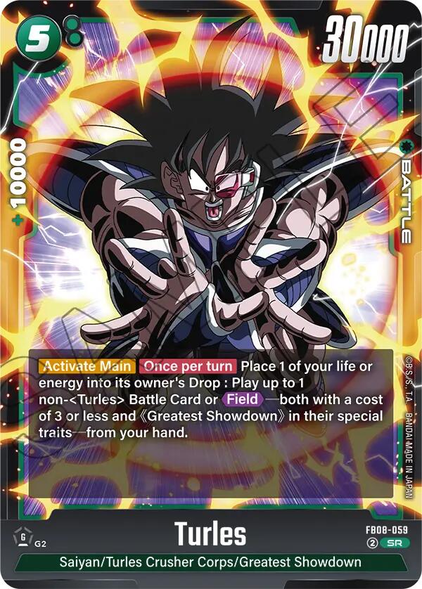 Turles (FB08-059) [Saiyan's Pride] | Total Play