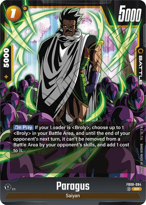 Paragus (FB08-084) [Saiyan's Pride] | Total Play