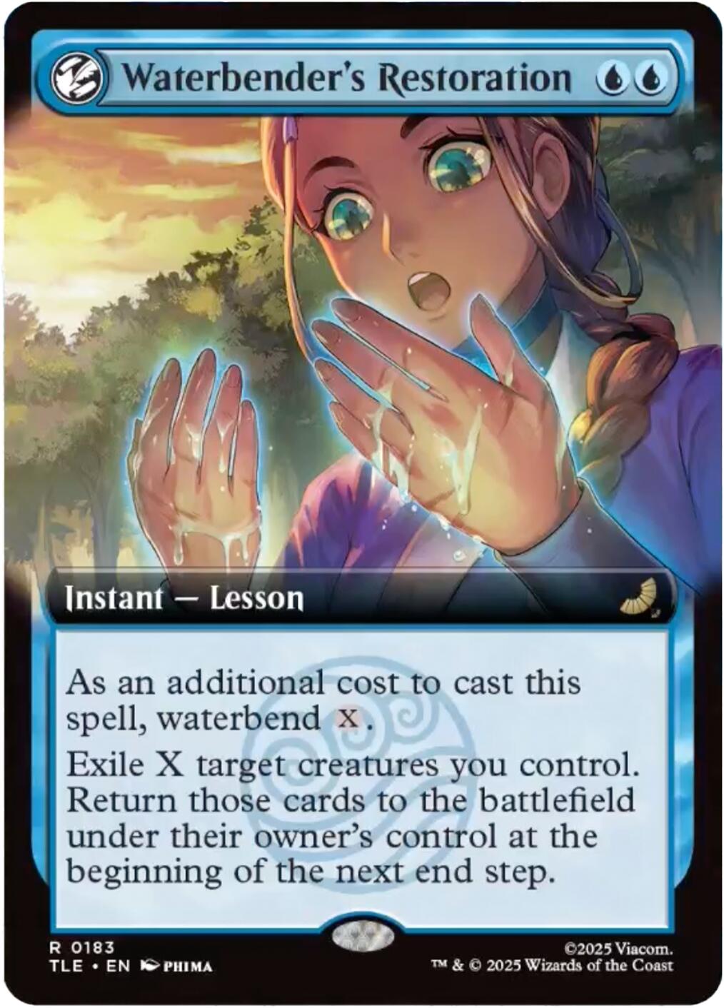 Waterbender's Restoration (Extended Art) [Avatar: The Last Airbender: Eternal-Legal] | Total Play
