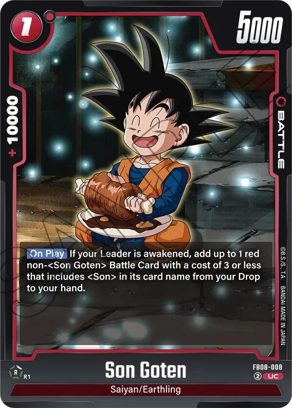 Son Goten (FB08-008) [Saiyan's Pride] | Total Play
