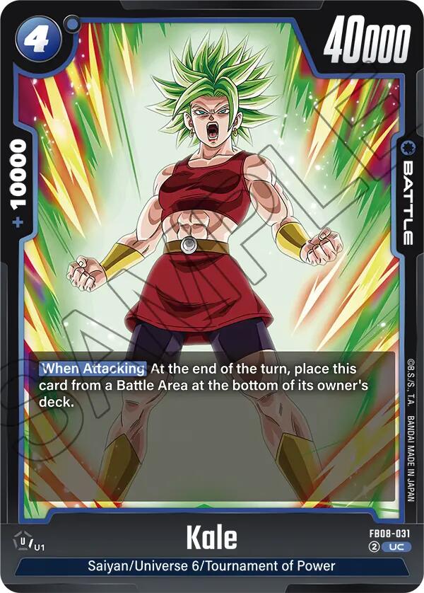 Kale (FB08-031) [Saiyan's Pride] | Total Play