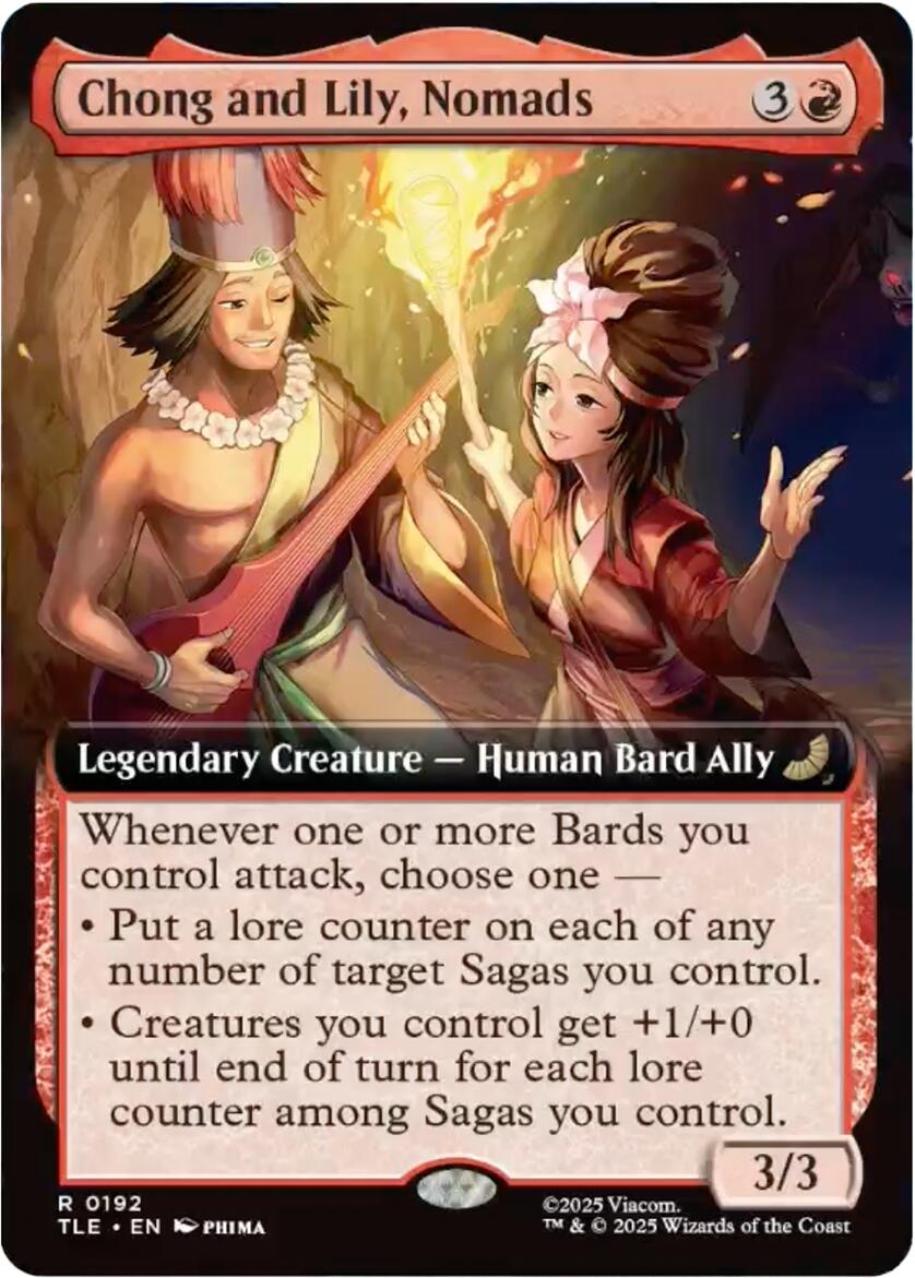Chong and Lily, Nomads (Extended Art) [Avatar: The Last Airbender: Eternal-Legal] | Total Play