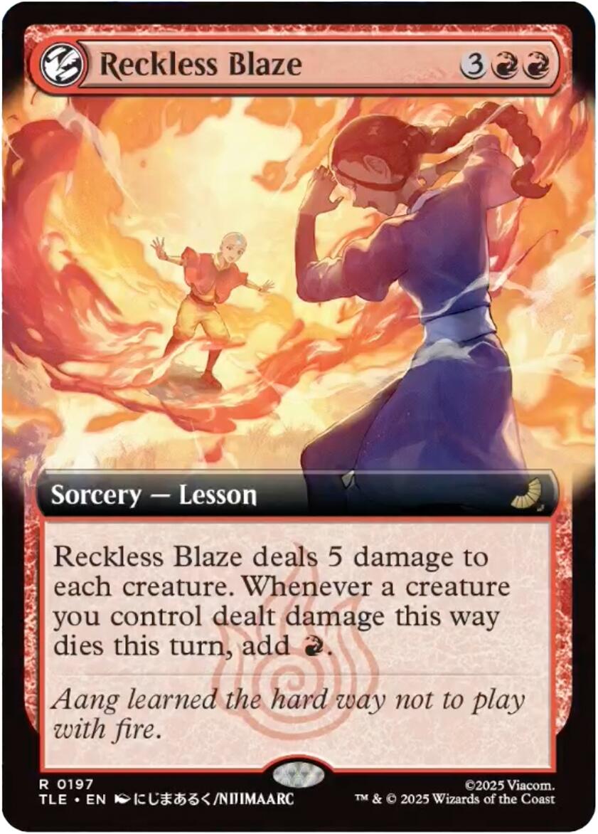 Reckless Blaze (Extended Art) [Avatar: The Last Airbender: Eternal-Legal] | Total Play
