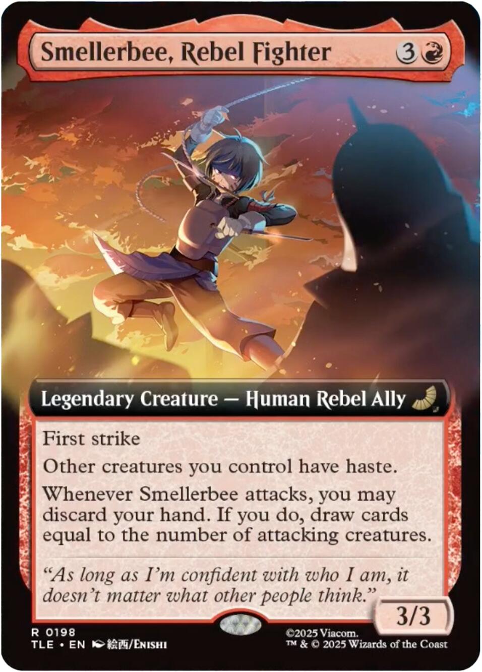 Smellerbee, Rebel Fighter (Extended Art) [Avatar: The Last Airbender: Eternal-Legal] | Total Play