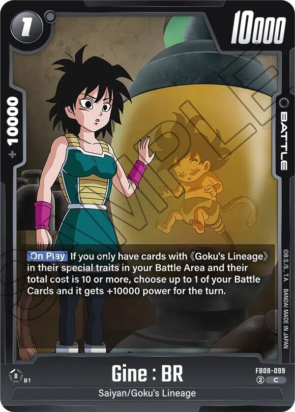 Gine : BR [Saiyan's Pride] | Total Play