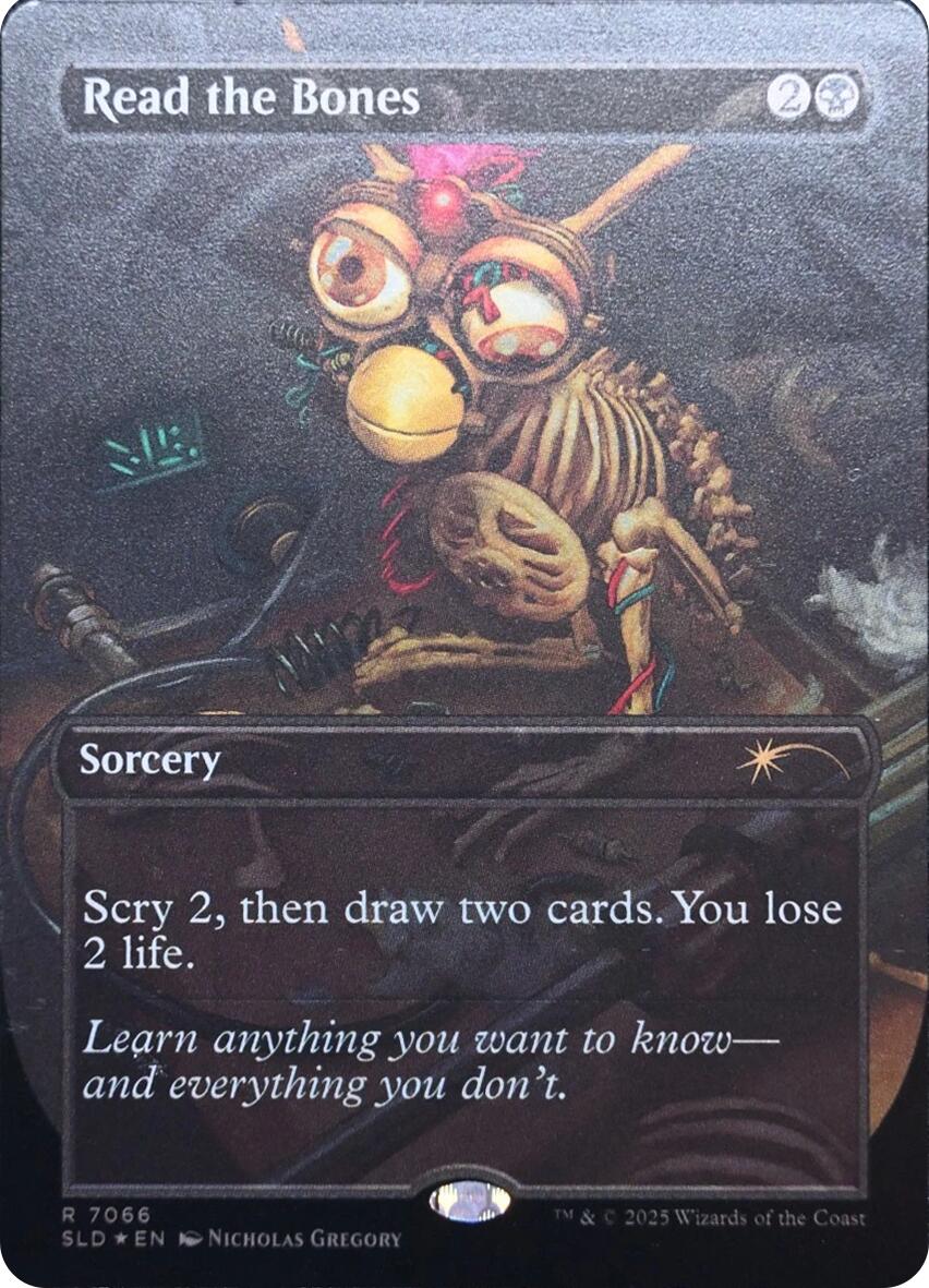 Read the Bones (Rainbow Foil) [Secret Lair Drop Series] | Total Play