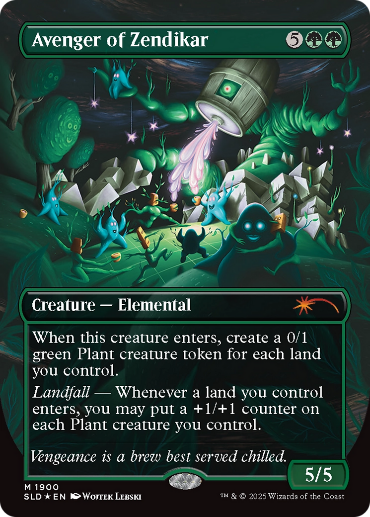 Avenger of Zendikar (Double Rainbow Foil) [Secret Lair Drop Series] | Total Play