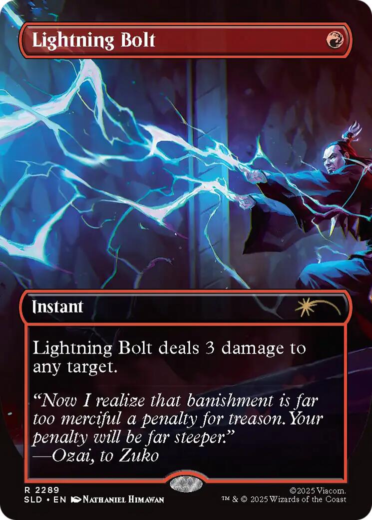 Lightning Bolt (2289) [Secret Lair Drop Series] | Total Play