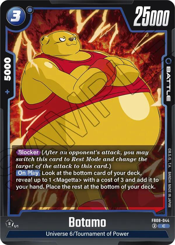 Botamo [Saiyan's Pride] | Total Play