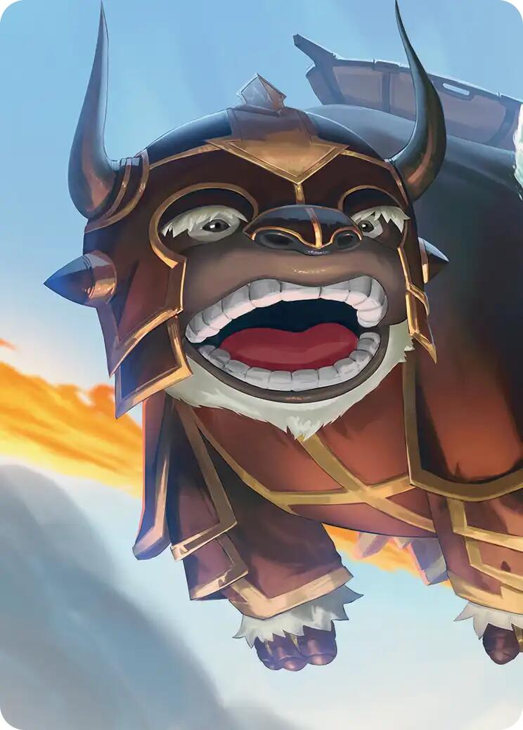 Appa, the Vigilant Art Card [Avatar: The Last Airbender Art Series] | Total Play