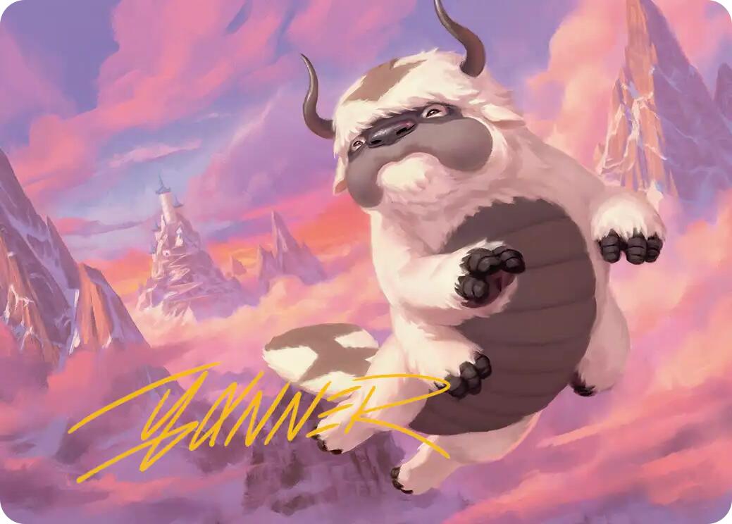 Appa, Aang's Companion Art Card (Gold-Stamped Signature) [Avatar: The Last Airbender Art Series] | Total Play