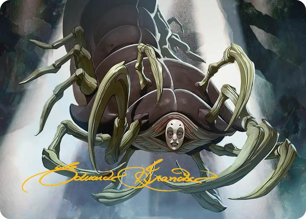 Koh, the Face Stealer Art Card (Gold-Stamped Signature) [Avatar: The Last Airbender Art Series] | Total Play