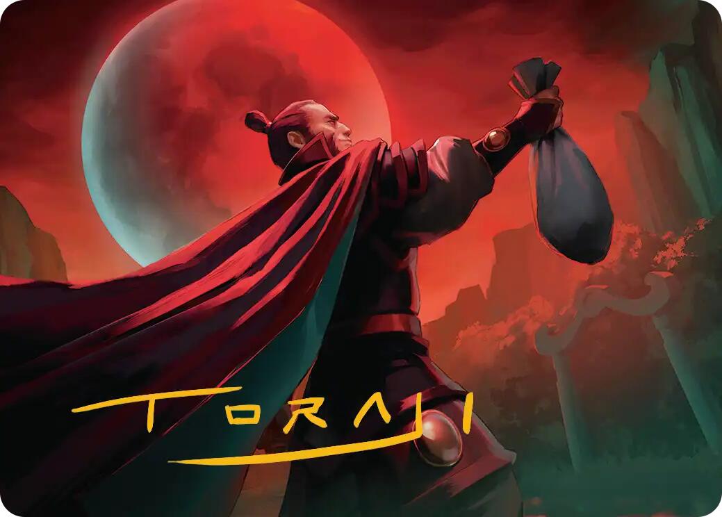 Zhao, the Moon Slayer Art Card (Gold-Stamped Signature) [Avatar: The Last Airbender Art Series] | Total Play