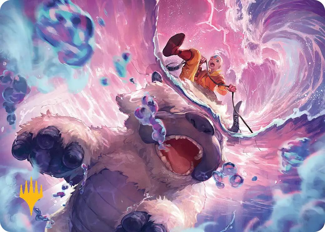 Storm of Memories Art Card (Gold-Stamped Planeswalker Symbol) [Avatar: The Last Airbender Art Series] | Total Play