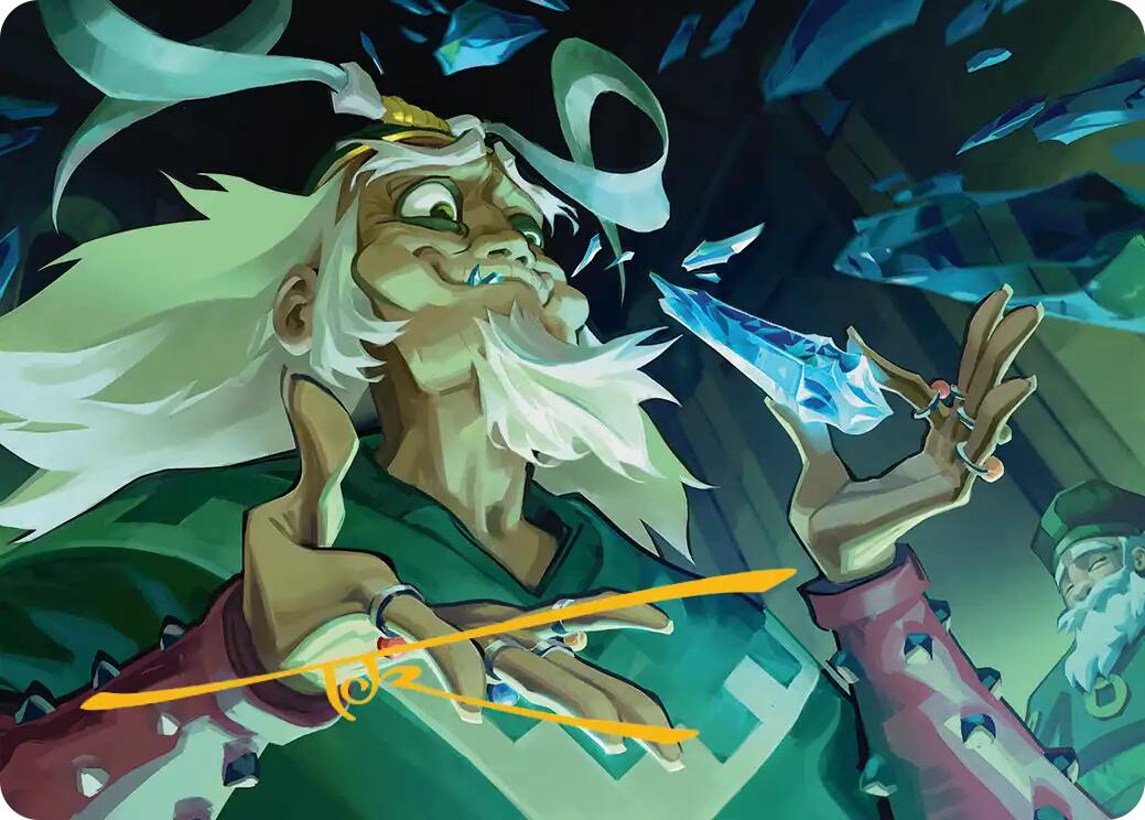 Bumi, King of Three Trials Art Card (Gold-Stamped Signature) [Avatar: The Last Airbender Art Series] | Total Play