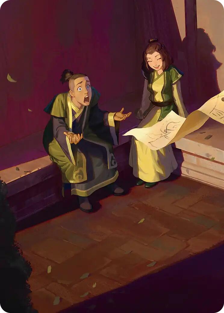 Sokka and Suki Art Card [Avatar: The Last Airbender Art Series] | Total Play