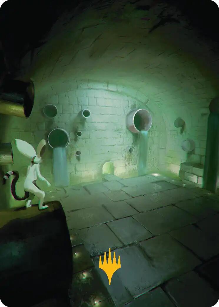 Swamp Art Card (Gold-Stamped Planeswalker Symbol) [Avatar: The Last Airbender Art Series] | Total Play