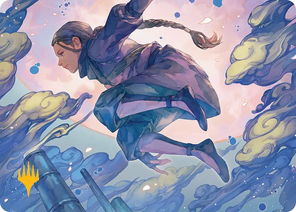 Katara, Seeking Revenge Art Card (Gold-Stamped Planeswalker Symbol) [Avatar: The Last Airbender Art Series] | Total Play