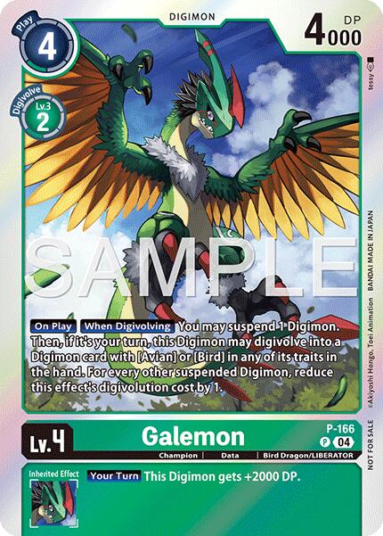 Galemon [P-166] (Event Pack 8) [Limited Card Pack -Billion Bullet-] | Total Play