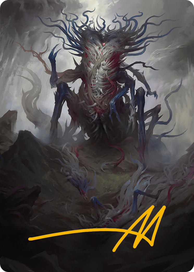 Azlask, the Swelling Scourge Art Card (Gold-Stamped Signature) [Modern Horizons 3 Art Series] | Total Play