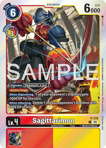 Sagittarimon [P-178] (Event Pack 8) [Promotional Cards] | Total Play