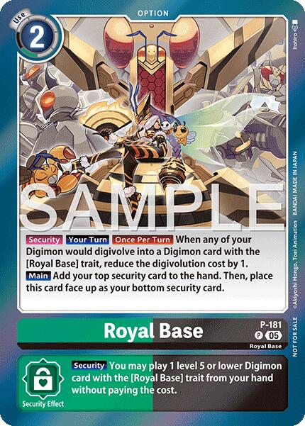 Royal Base [P-181] (Event Pack 8) [Promotional Cards] | Total Play