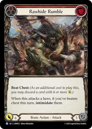 Rawhide Rumble [ARR012] (Armory Deck: Rhinar) | Total Play