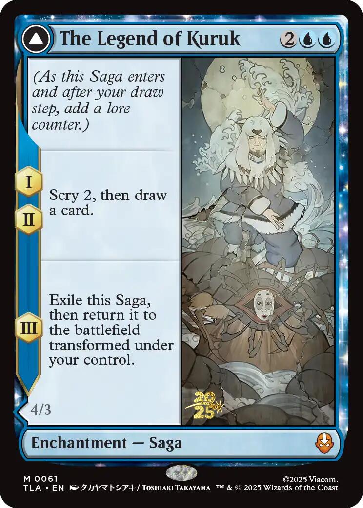 The Legend of Kuruk [Avatar: The Last Airbender Prerelease Cards] | Total Play