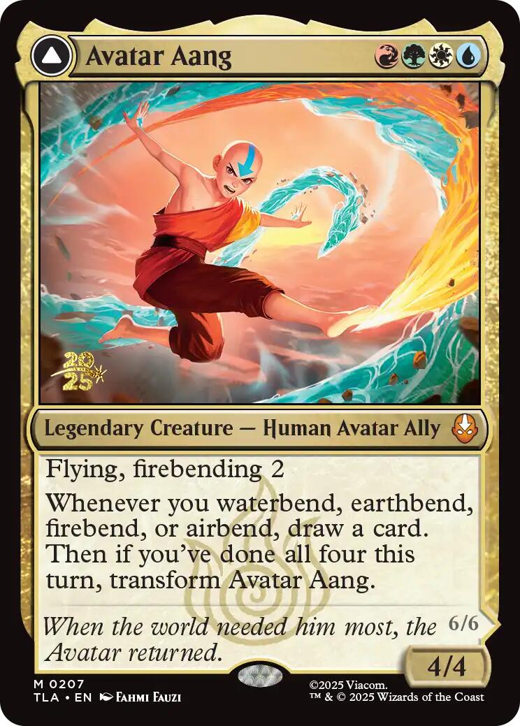 Avatar Aang [Avatar: The Last Airbender Prerelease Cards] | Total Play