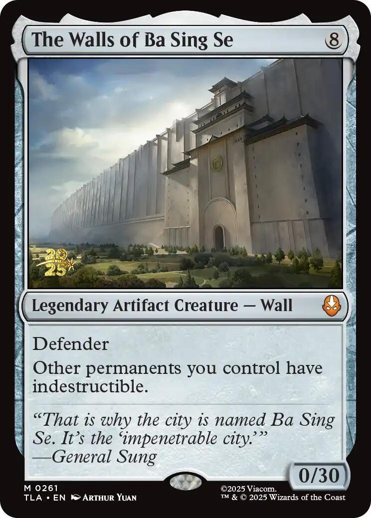 The Walls of Ba Sing Se [Avatar: The Last Airbender Prerelease Cards] | Total Play