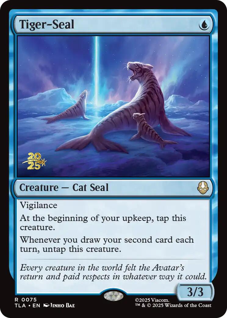 Tiger-Seal [Avatar: The Last Airbender Prerelease Cards] | Total Play