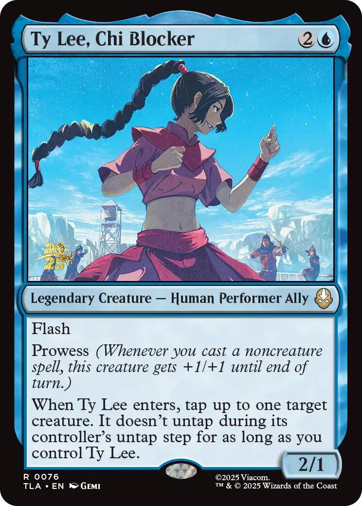 Ty Lee, Chi Blocker [Avatar: The Last Airbender Prerelease Cards] | Total Play
