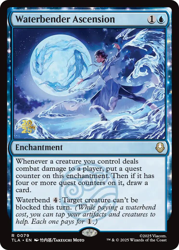 Waterbender Ascension [Avatar: The Last Airbender Prerelease Cards] | Total Play