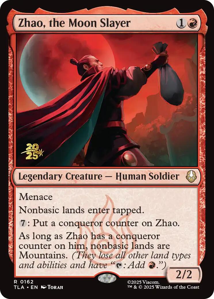 Zhao, the Moon Slayer [Avatar: The Last Airbender Prerelease Cards] | Total Play