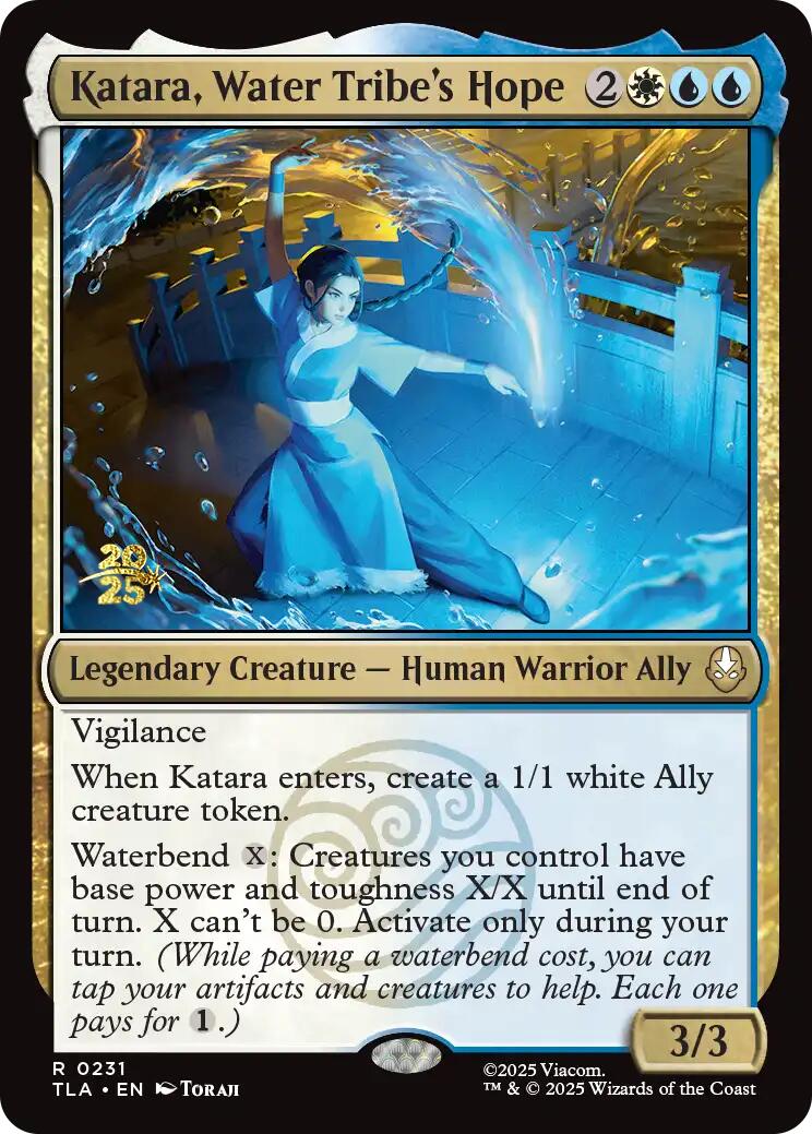 Katara, Water Tribe's Hope [Avatar: The Last Airbender Prerelease Cards] | Total Play