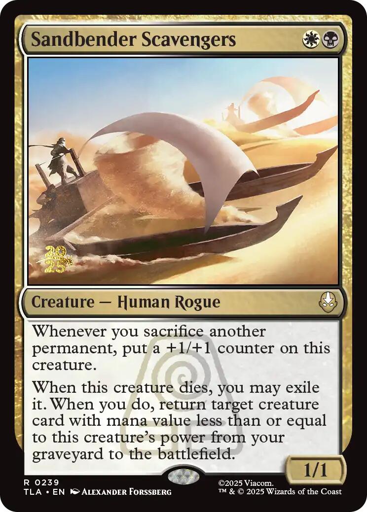 Sandbender Scavengers [Avatar: The Last Airbender Prerelease Cards] | Total Play