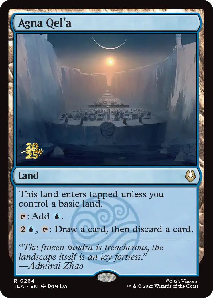 Agna Qel'a [Avatar: The Last Airbender Prerelease Cards] | Total Play