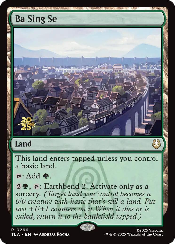 Ba Sing Se [Avatar: The Last Airbender Prerelease Cards] | Total Play