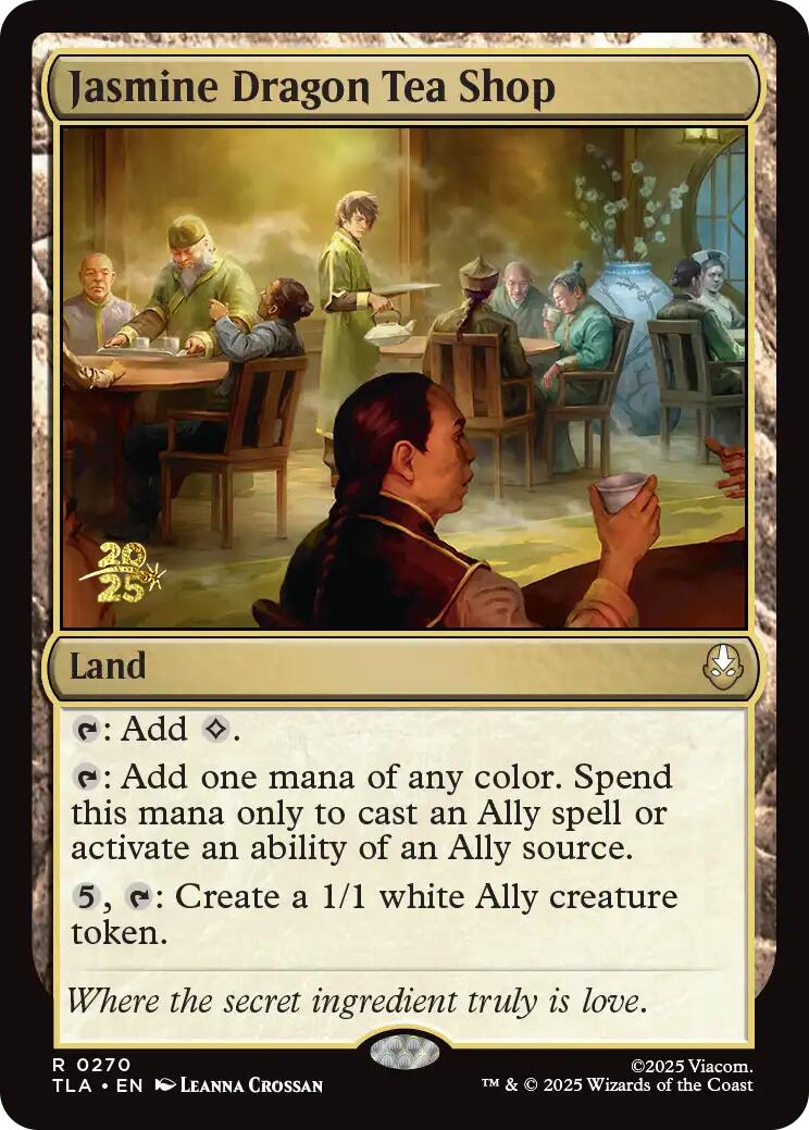 Jasmine Dragon Tea Shop [Avatar: The Last Airbender Prerelease Cards] | Total Play