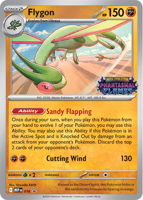 Flygon (016) (Prerelease) [Mega Evolution Promo] | Total Play