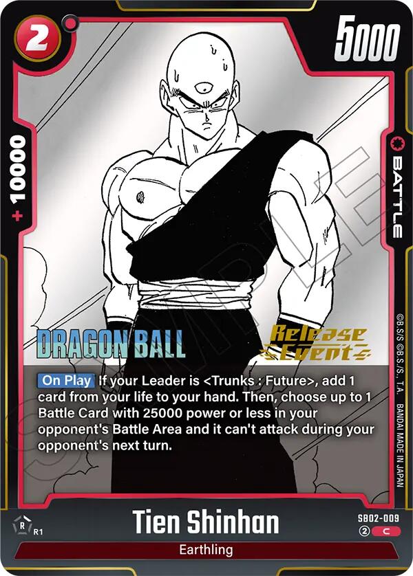 Tien Shinhan [Manga Booster 02 Release Event Cards] | Total Play