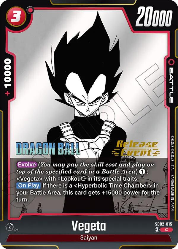Vegeta (SB02-015) [Manga Booster 02 Release Event Cards] | Total Play