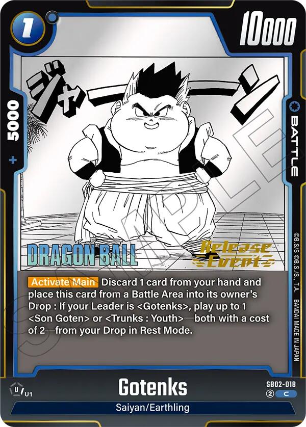 Gotenks (SB02-018) [Manga Booster 02 Release Event Cards] | Total Play