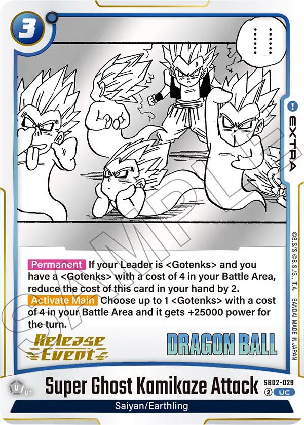 Super Ghost Kamikaze Attack [Manga Booster 02 Release Event Cards] | Total Play