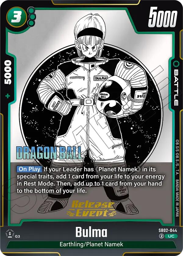 Bulma (SB02-044) [Manga Booster 02 Release Event Cards] | Total Play