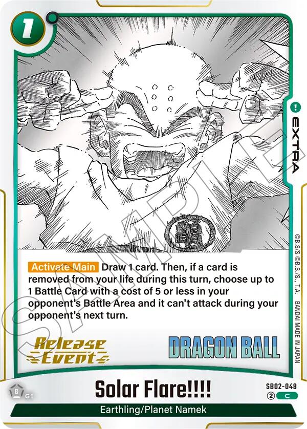 Solar Flare!!!! [Manga Booster 02 Release Event Cards] | Total Play